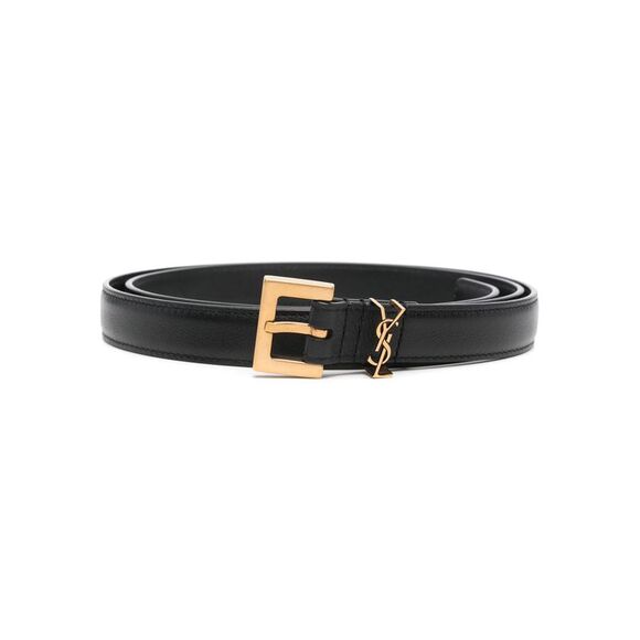 black ysl belt